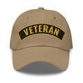 Premium US Veteran Embroidered Hats, Gifts For US Veteran, Gifts On Father's Day, Armed Forces Day, Independence Day, Veterans Day.