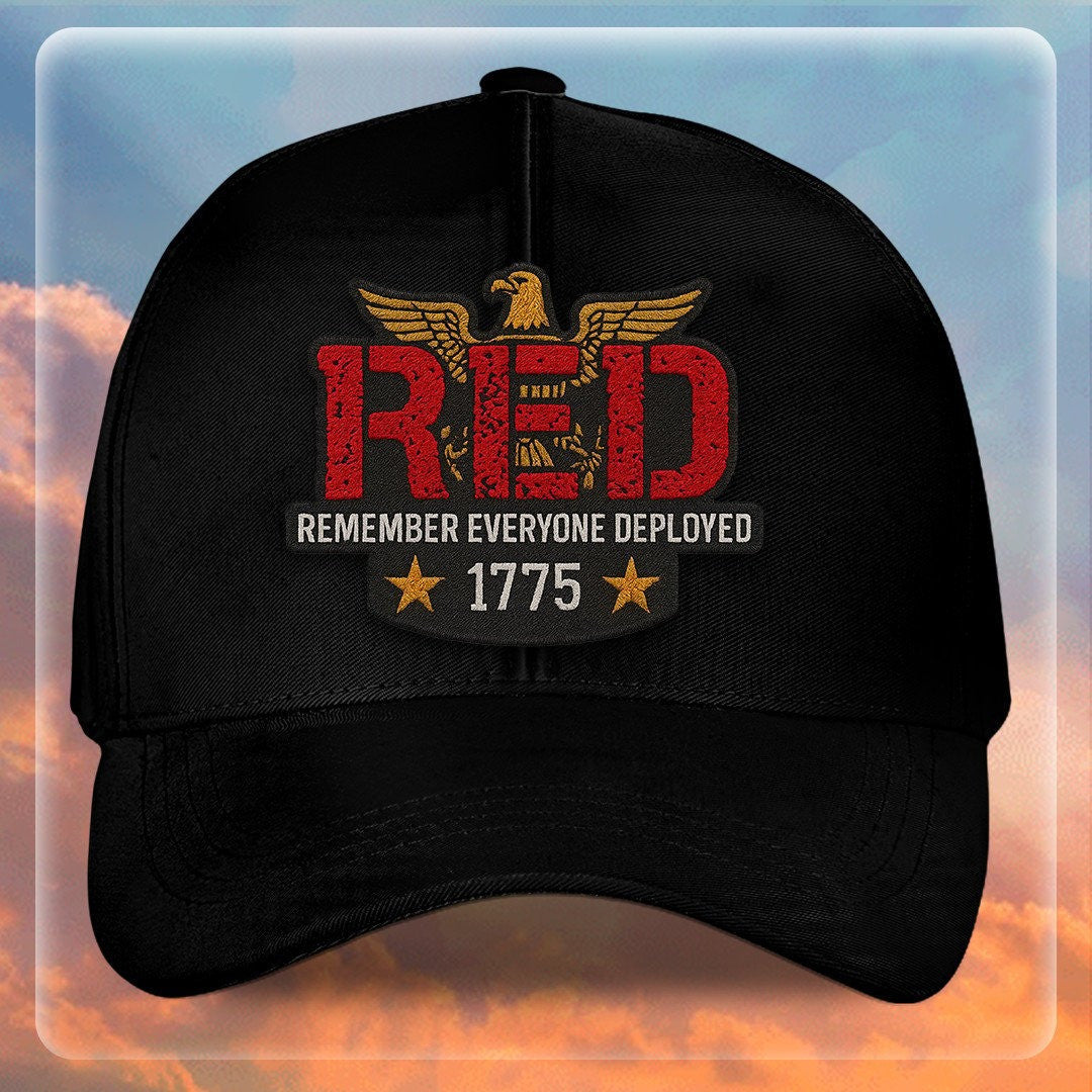 Premium US Veteran Embroidered Hats, Gifts For Veteran, Gifts On Father's Day, Armed Forces Day, Independence Day, Veterans Day.