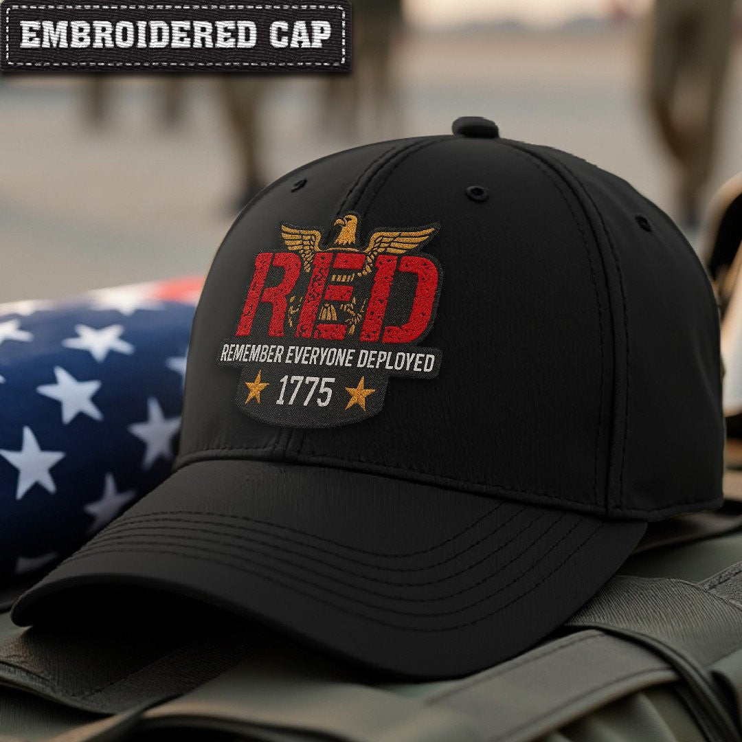 Premium US Veteran Embroidered Hats, Gifts For Veteran, Gifts On Father's Day, Armed Forces Day, Independence Day, Veterans Day.