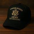 Premium 250th Anniversary Of The Army Embroidered Hats, Gifts For Army Veteran, Gifts On Father's Day, Armed Forces Day, Veterans Day.