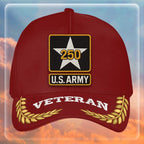 Premium 250th Anniversary Of The Army Embroidered Hats, Gifts For Army Veteran, Gifts On Father's Day, Independence Day, Veterans Day.
