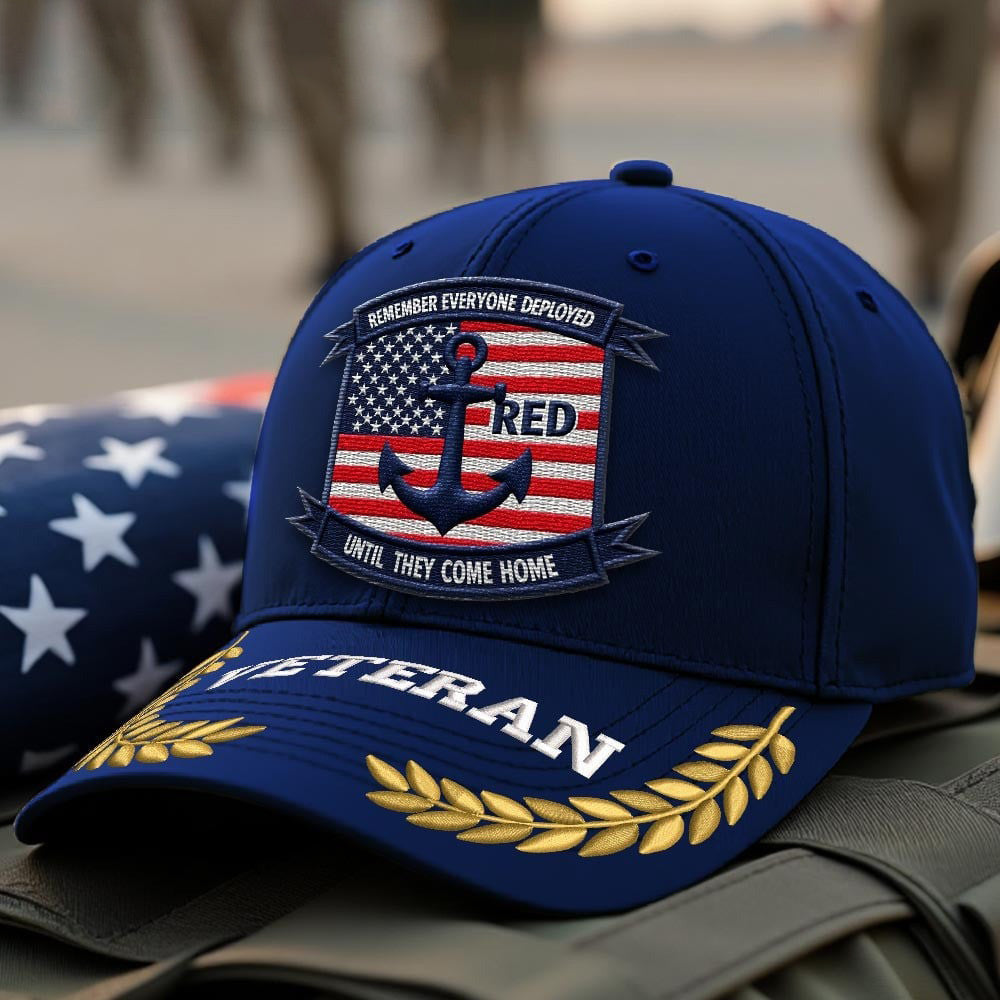 Premium US Navy Embroidered Hats, Gifts For Navy Veteran, Gifts On Father's Day, Armed Forces Day, Independence Day, Veterans Day.
