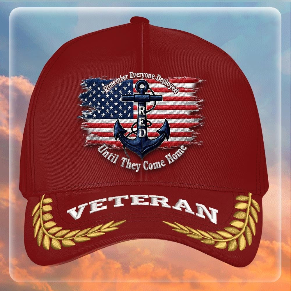 Premium US Navy Embroidered Hats, Gifts For Navy Veteran, Gifts On Father's Day, Armed Forces Day, Independence Day, Veterans Day.