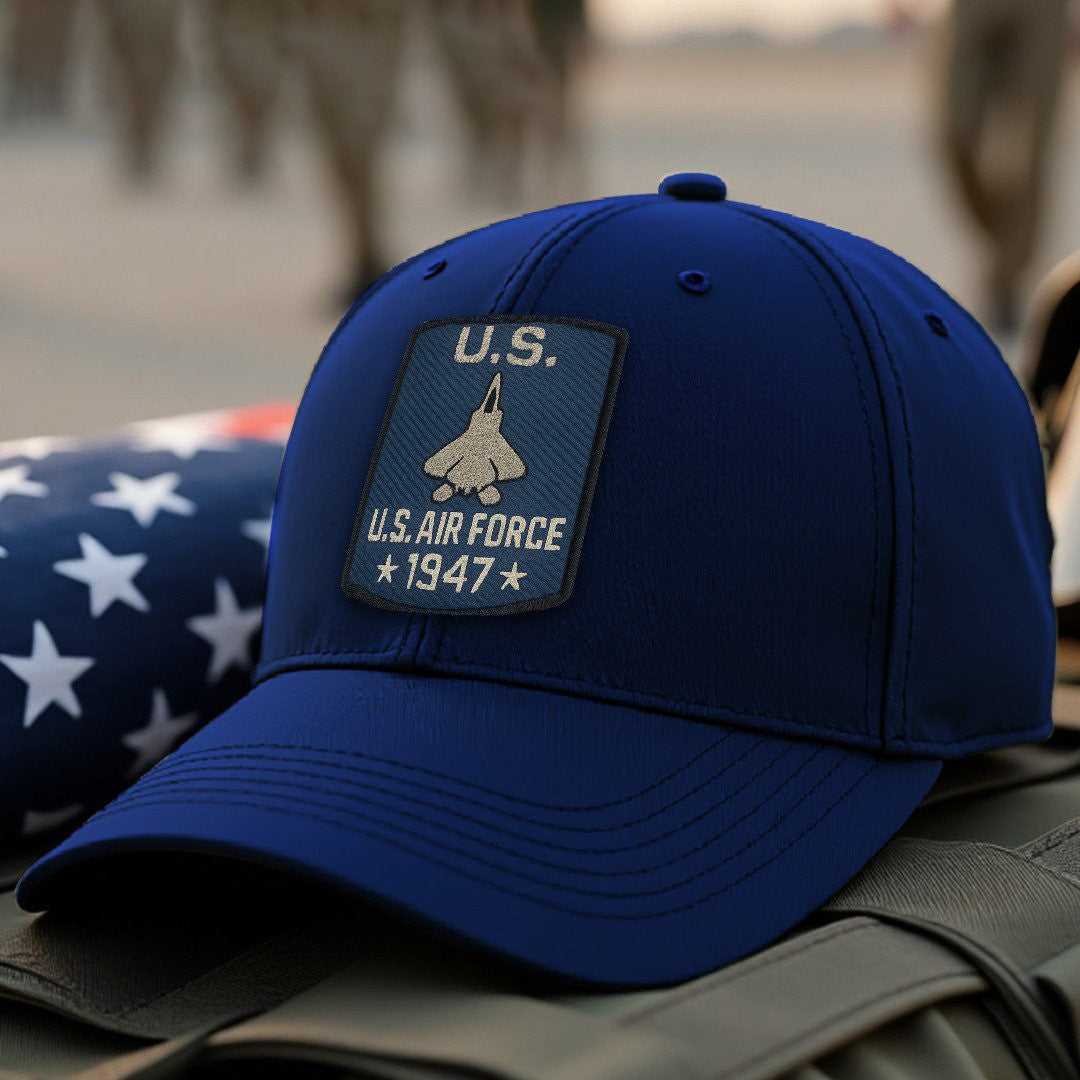 Premium USAF Embroidered Hats, Gifts For Air Force Veteran, Gifts On Father's Day, Armed Forces Day, Independence Day, Veterans Day.