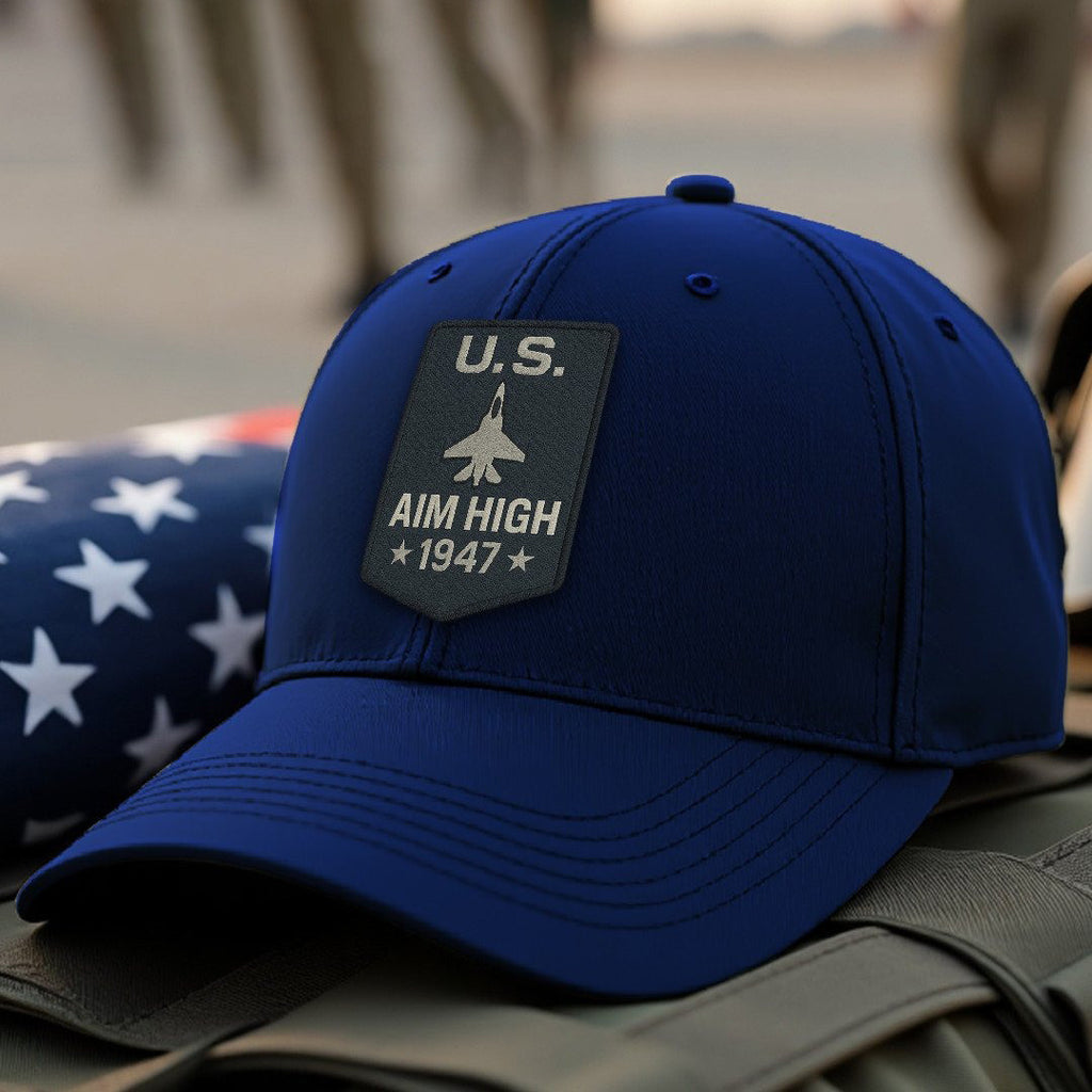 Premium USAF Embroidered Hats, Gifts For Air Force Veteran, Gifts On Father's Day, Armed Forces Day, Independence Day, Veterans Day.