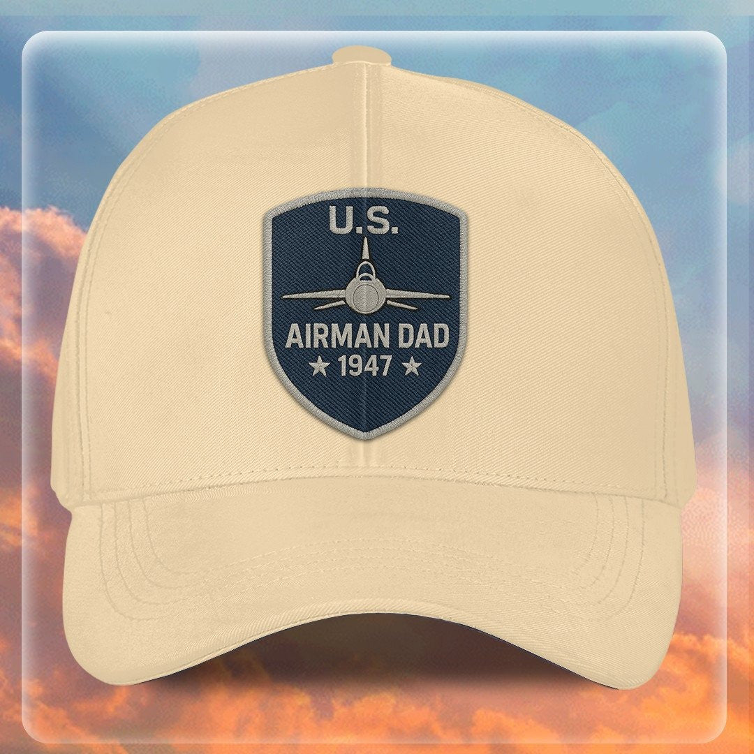 Premium USAF Embroidered Hats, Gifts For Air Force Veteran, Gifts On Father's Day, Armed Forces Day, Independence Day, Veterans Day.