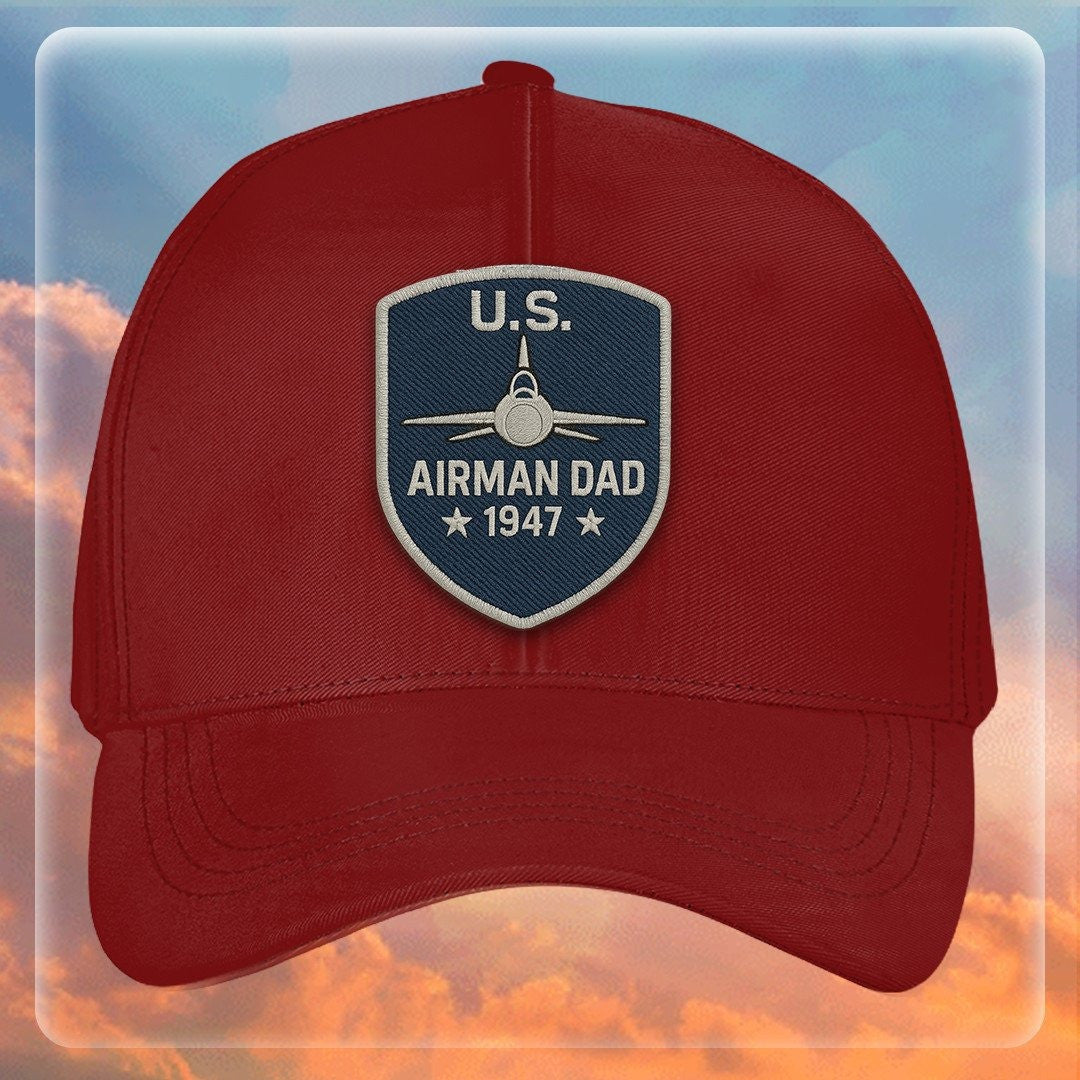 Premium USAF Embroidered Hats, Gifts For Air Force Veteran, Gifts On Father's Day, Armed Forces Day, Independence Day, Veterans Day.