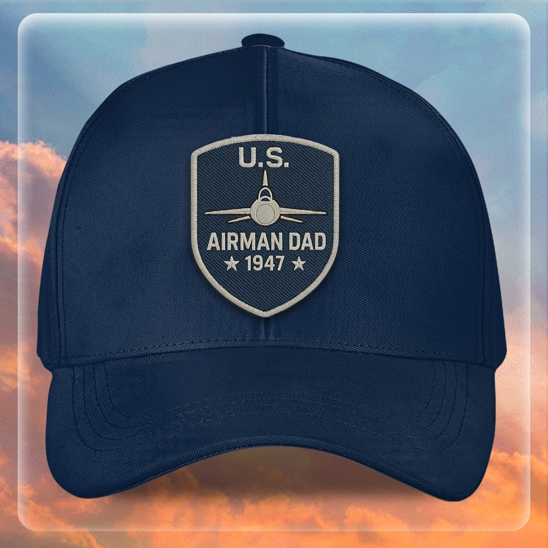 Premium USAF Embroidered Hats, Gifts For Air Force Veteran, Gifts On Father's Day, Armed Forces Day, Independence Day, Veterans Day.
