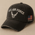 Premium USAF Embroidered Hats, Gifts For Air Force Veteran, Gifts On Father's Day, Armed Forces Day, Independence Day, Veterans Day.