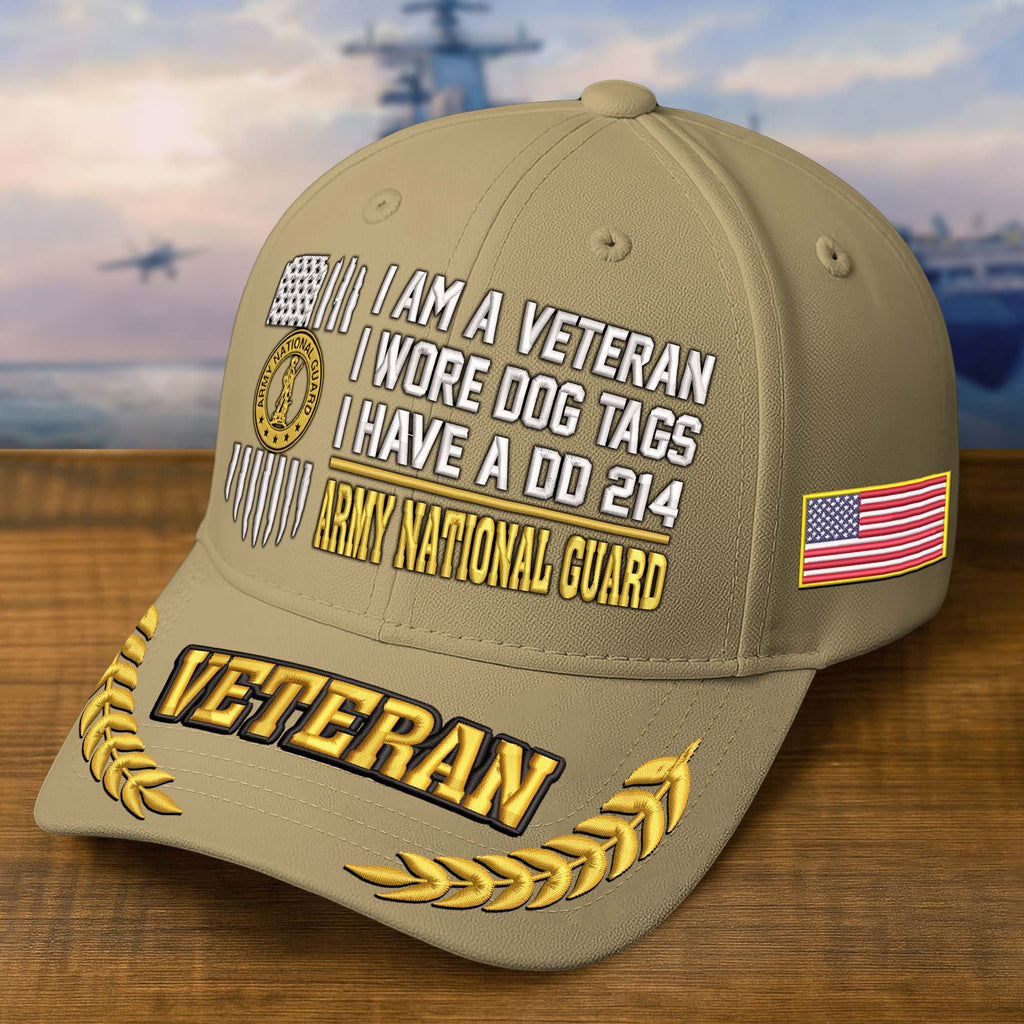 Premium Embroidered US Veterans Hats  Gifts for US Veterans, Gifts on Veterans Day