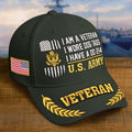 Premium Embroidered US Veterans Hats  Gifts for US Veterans, Gifts on Veterans Day