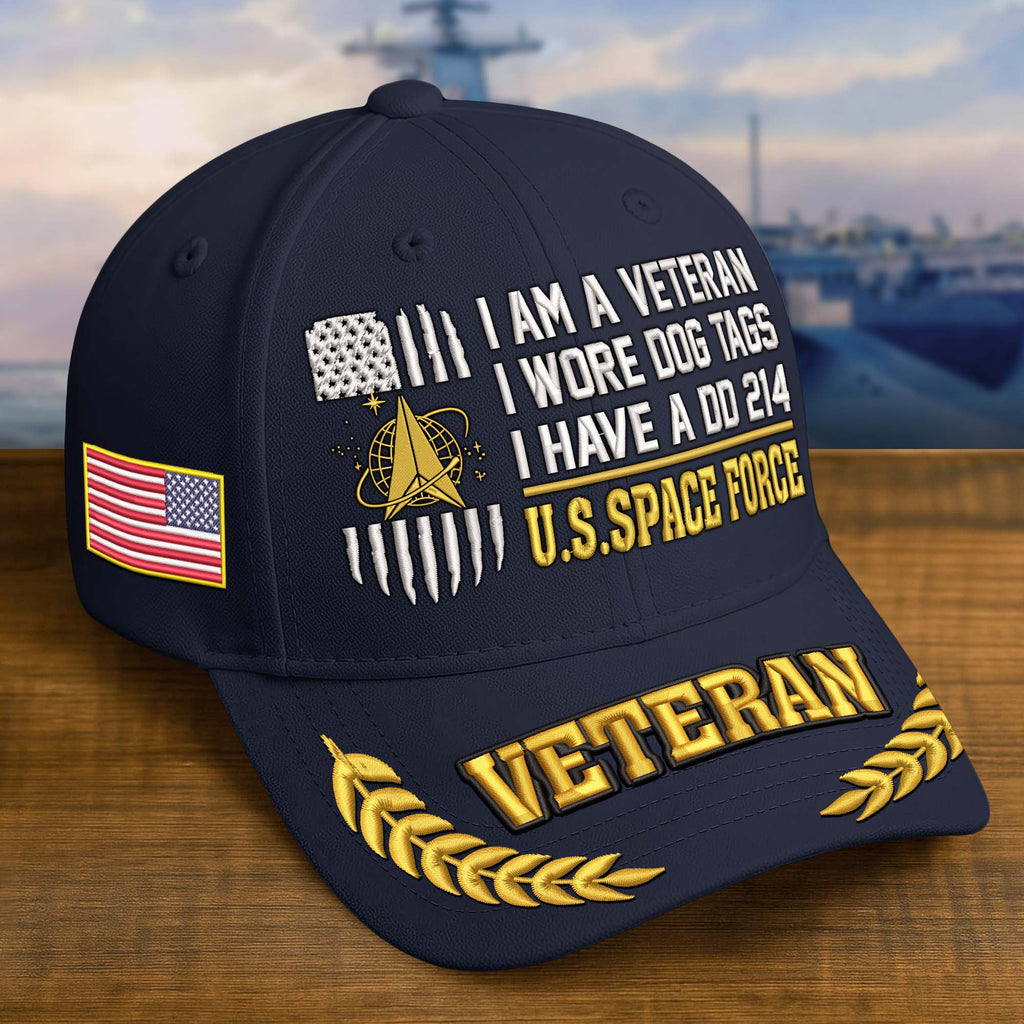 Premium Embroidered US Veterans Hats  Gifts for US Veterans, Gifts on Veterans Day