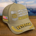 Premium Embroidered US Veterans Hats  Gifts for US Veterans, Gifts on Veterans Day