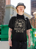 Mötley Crüe Sunset Boulevard Skull Graphic T-Shirt