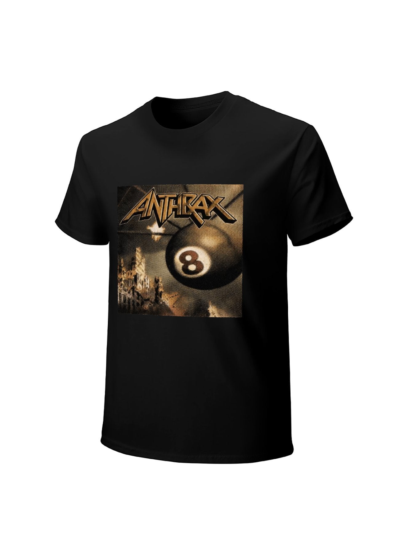 Anthrax Classic 8 Ball Metal T-Shirt