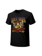 Guns N’ Roses Sweet Child O’ Mine Cherub Rose Graphic T-Shirt