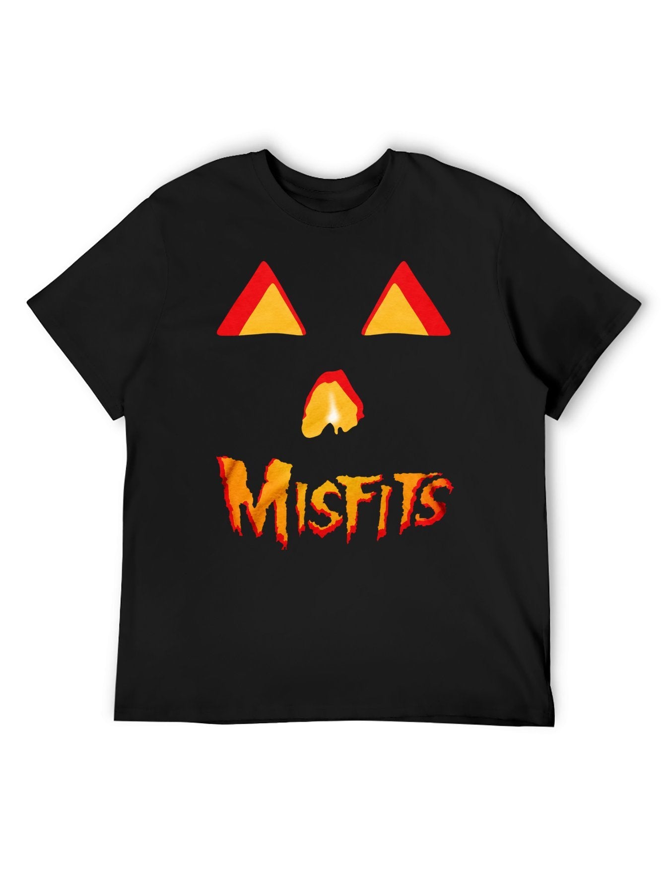 Misfits Halloween Face Logo Graphic T-Shirt