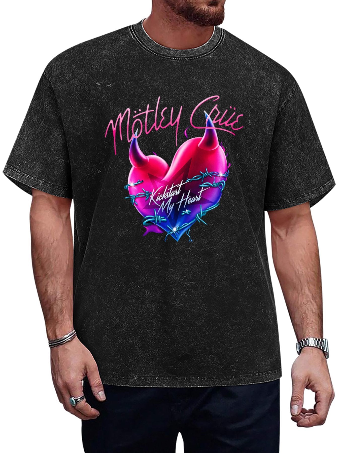 Mötley Crüe Kickstart My Heart Graphic T-Shirt Main image