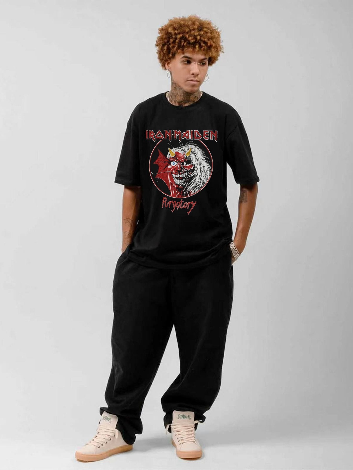 Iron Maiden Purgatory Eddie Graphic T-Shirt