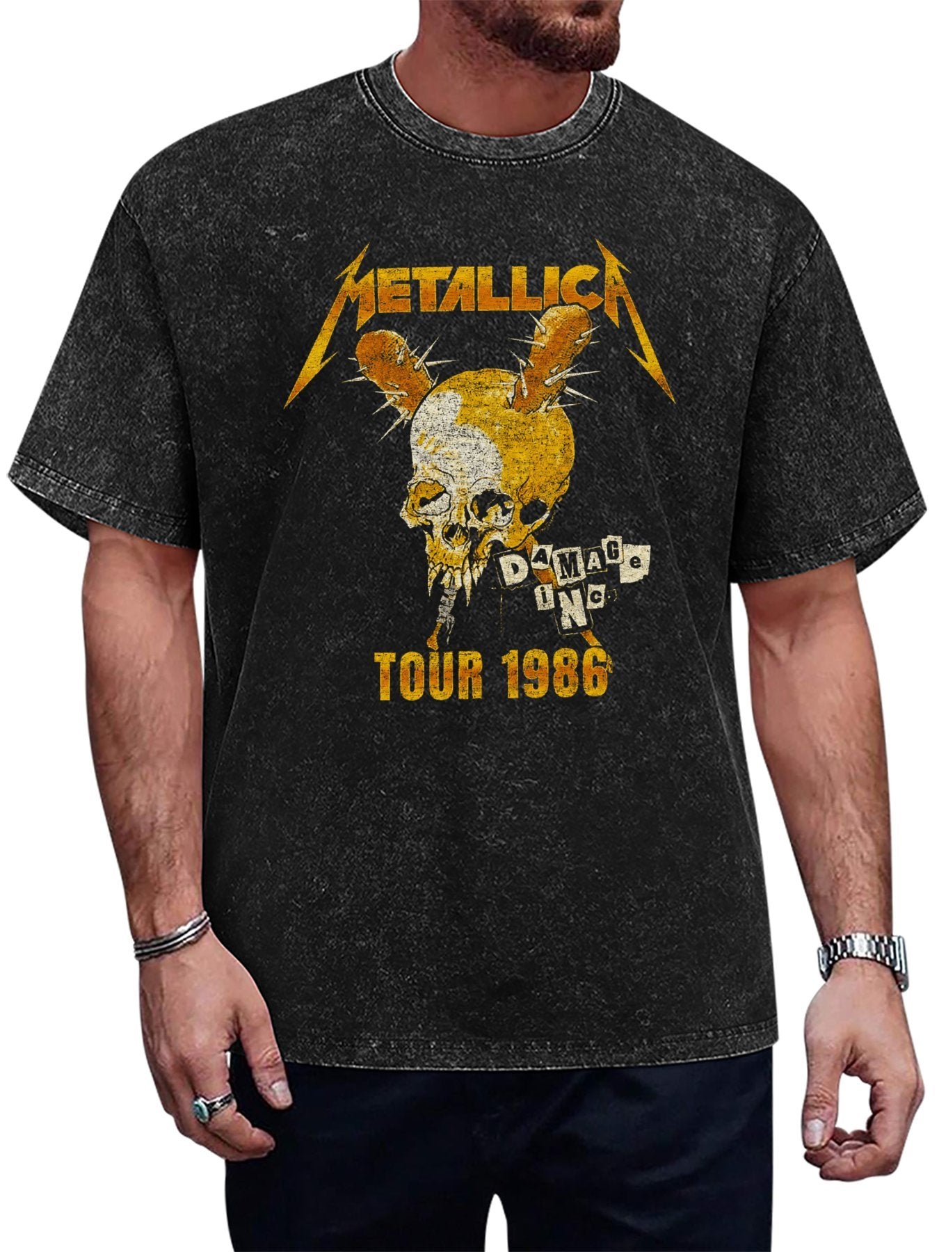 Metallica Damage Inc. Tour 1986 Graphic T-Shirt Main image