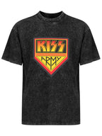 KISS Army Shield Logo Graphic T-Shirt