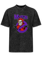 Misfits Grim Reaper Purple Logo Graphic T-Shirt