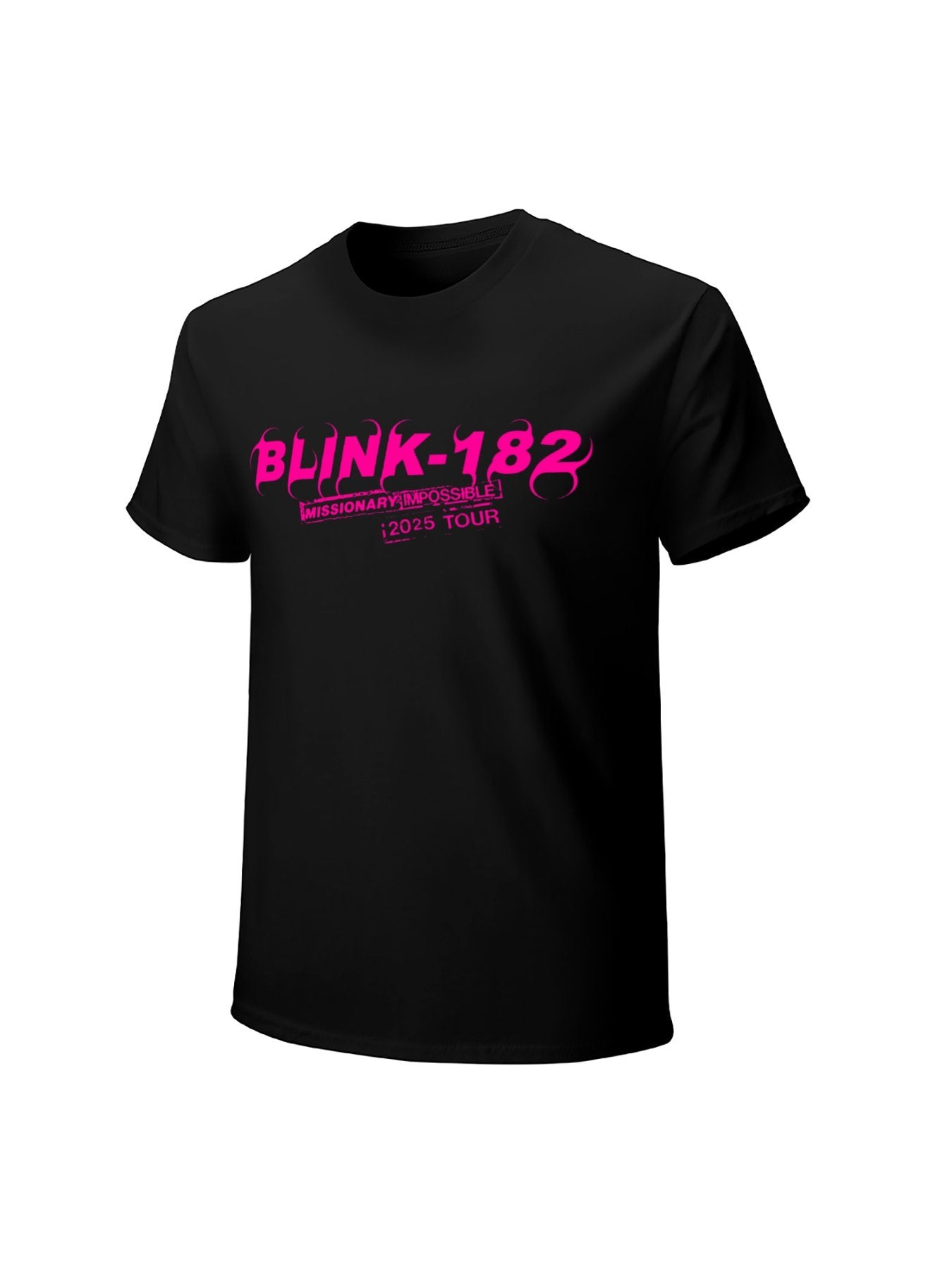 Blink-182 Missionary Impossible 2025 Tour Graphic T-Shirt