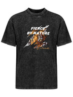 Fierce by Nature Tiger Vintage Washed T-Shirt
