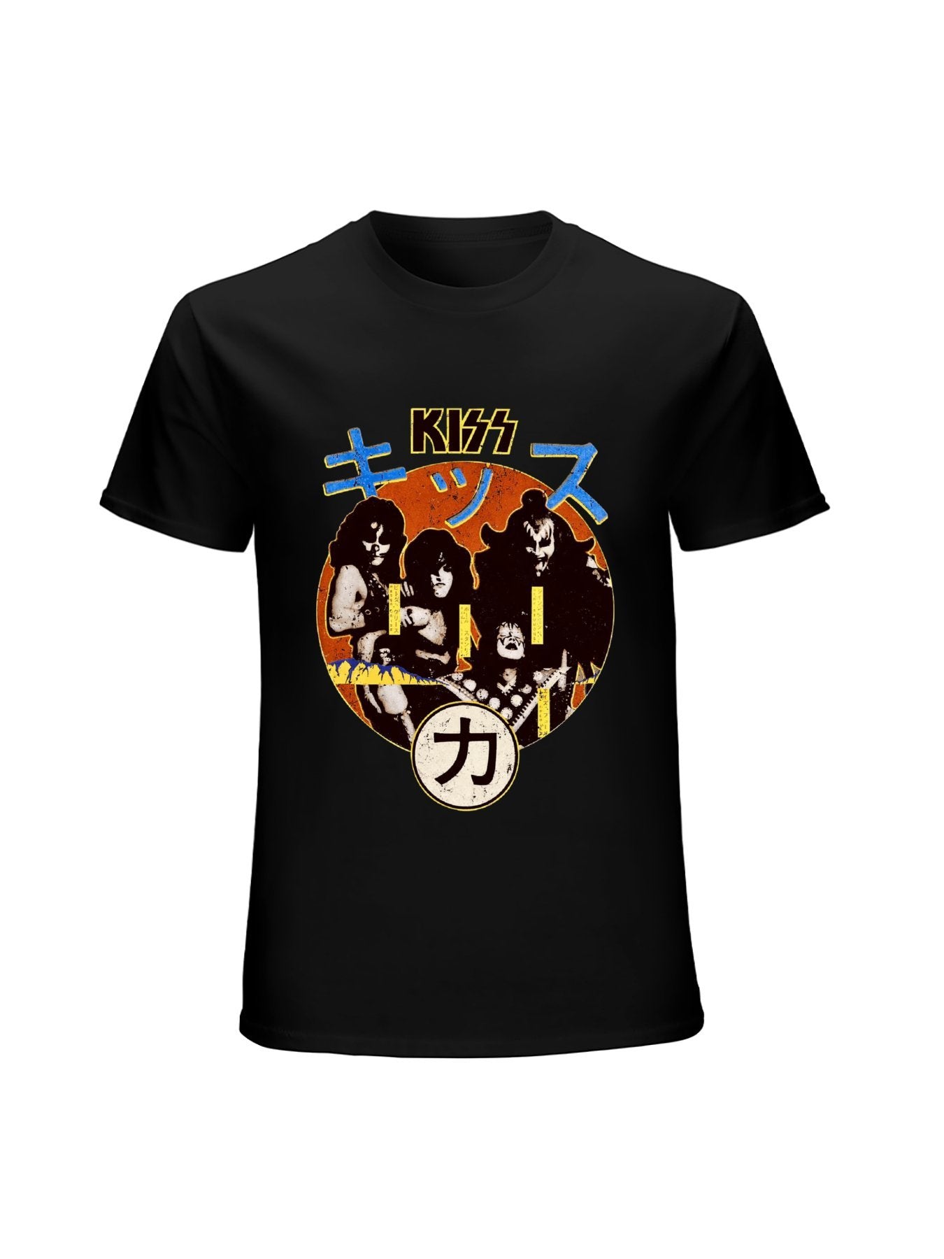 KISS Band Portrait Japanese Vintage T-Shirt