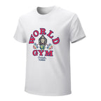 World Gym Weightlifting Graphic White T-Shirt