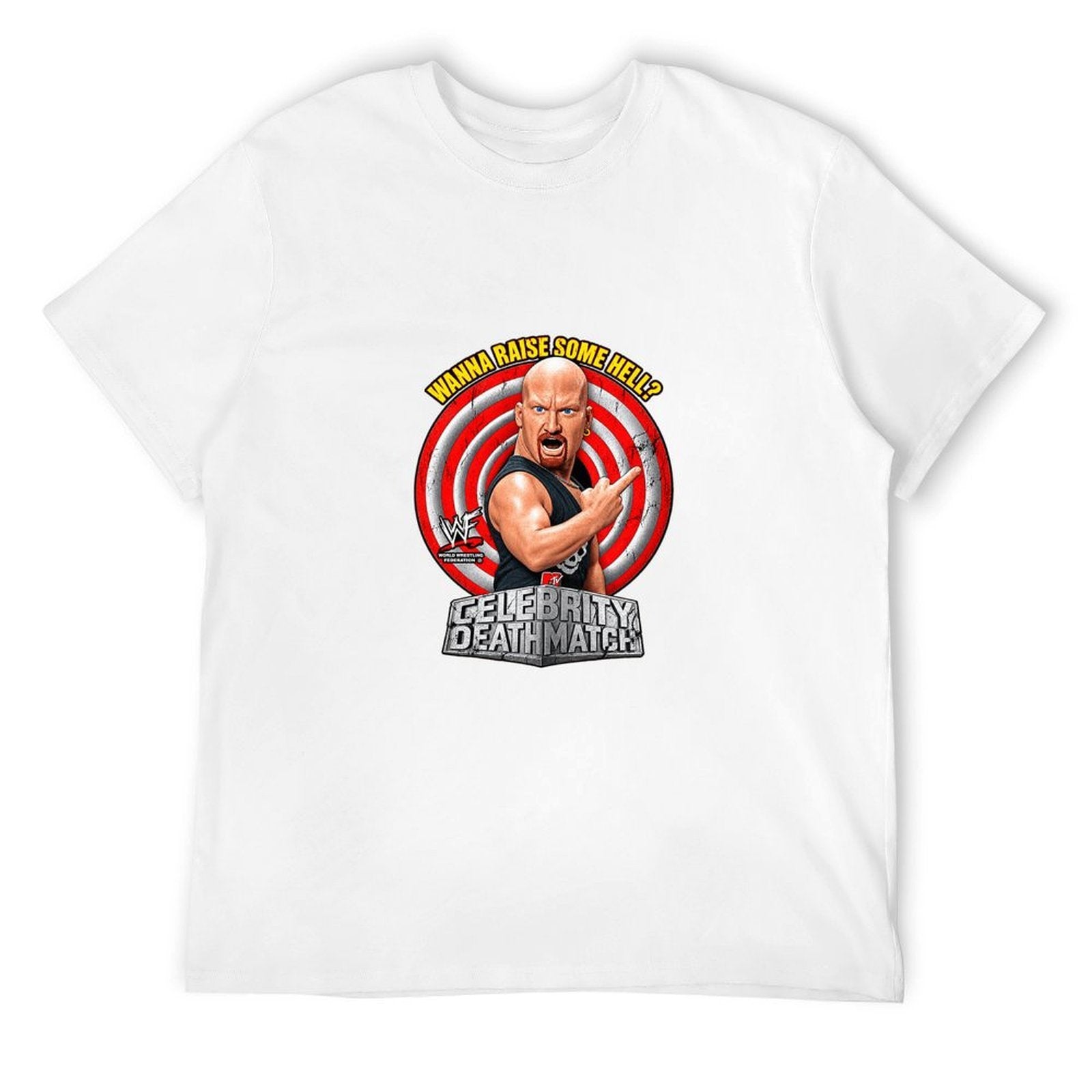 Celebrity Deathmatch Wrestling Graphic T-Shirt