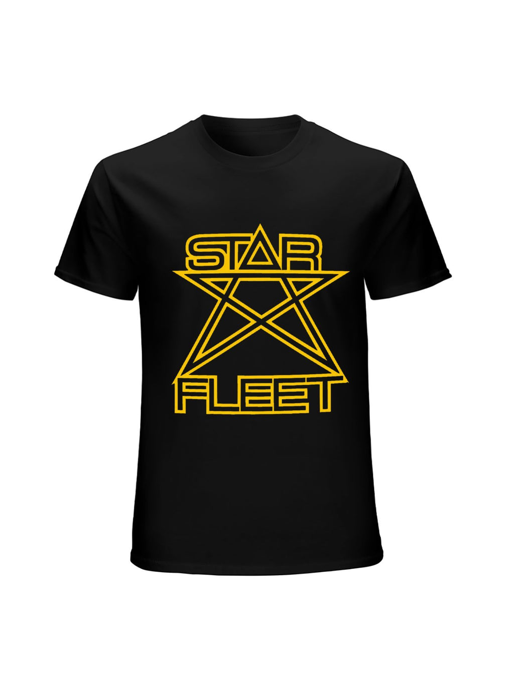 Brian May “Star Fleet” Yellow Logo Graphic T-Shirt