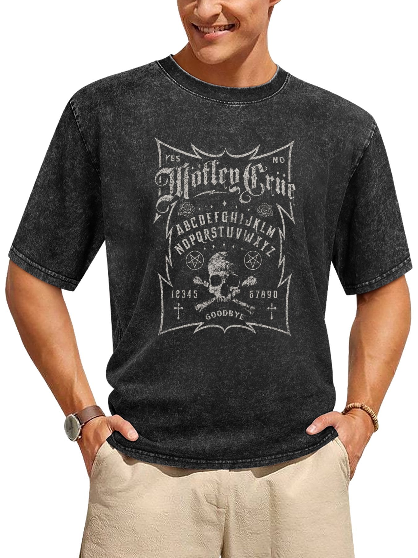 Mötley Crüe Spirit Board Graphic T-Shirt