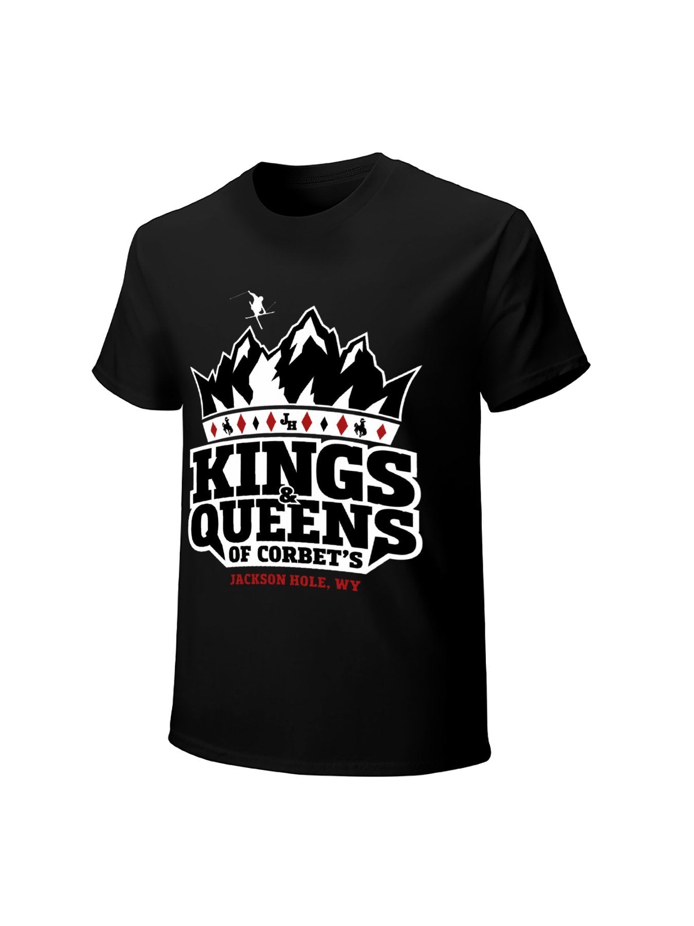 Kings & Queens Of Corbet’s Jackson Hole Mountain Graphic T-Shirt