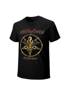 Mötley Crüe Dr. Feelgood Pentagram Snake Graphic T-Shirt