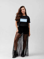 Oasis Blue Box Logo Graphic T-Shirt