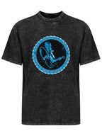 KISS Rock and Roll Over Blue Guitarist T-Shirt