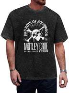 Mötley Crüe Bad Boys of Hollywood Graphic T-Shirt