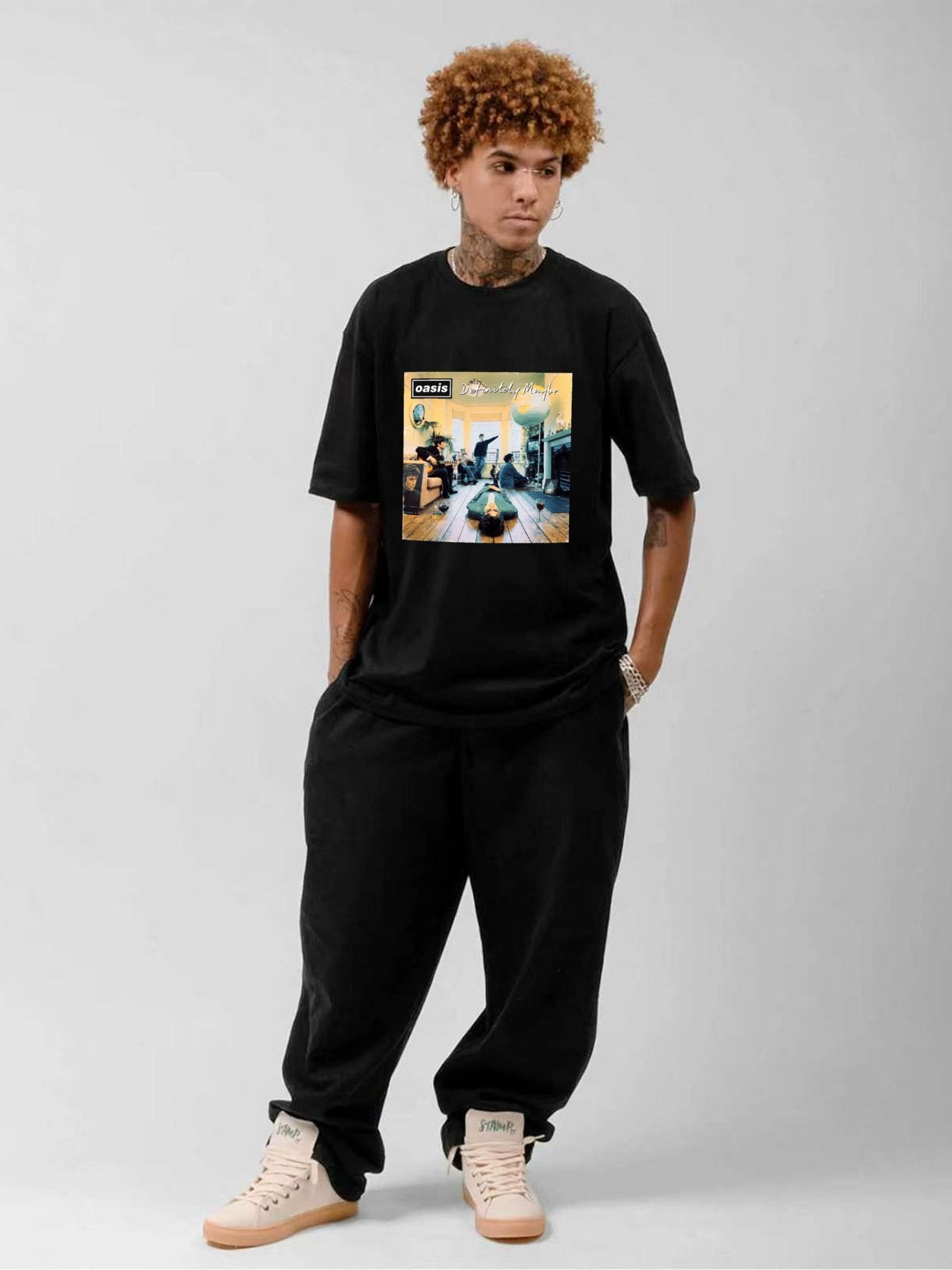 Oasis “Definitely Maybe” Album Graphic T-Shirt