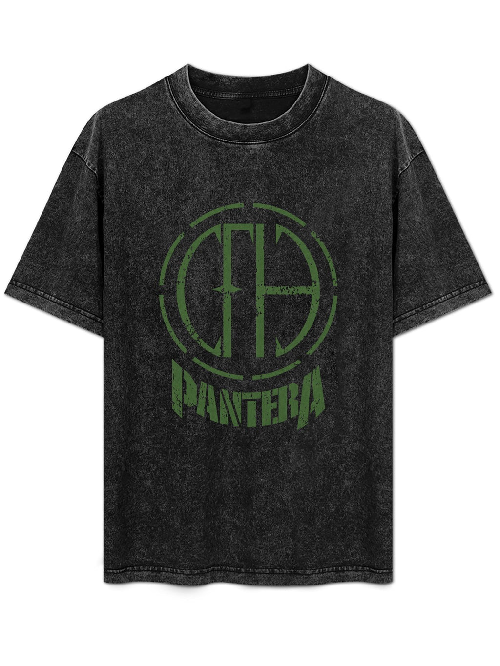 Pantera Distressed CFH Emblem Graphic T-Shirt