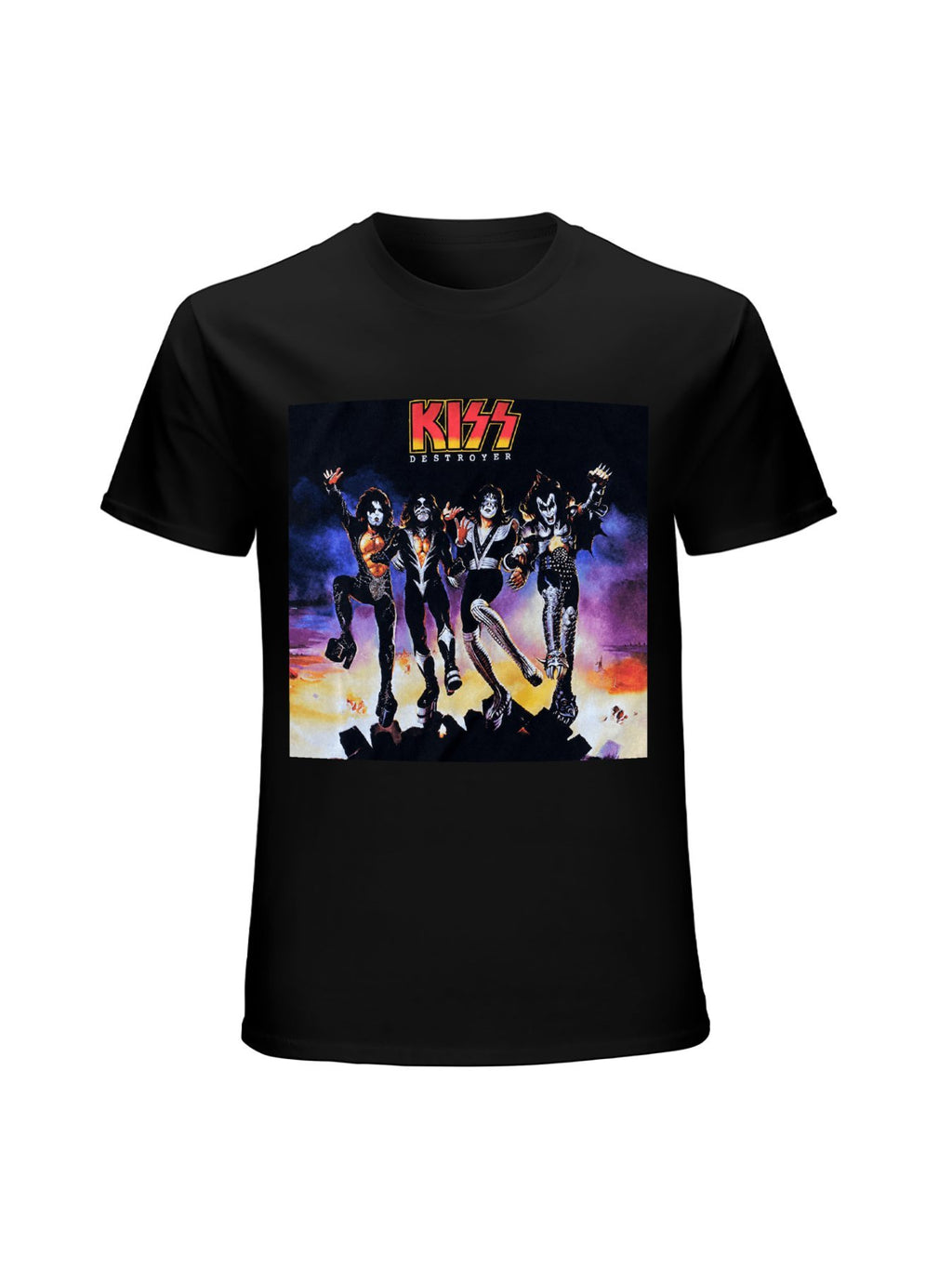 KISS Destroyer Album Artwork Graphic T-Shirt