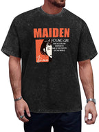 Maiden Portrait Vintage Washed T-Shirt