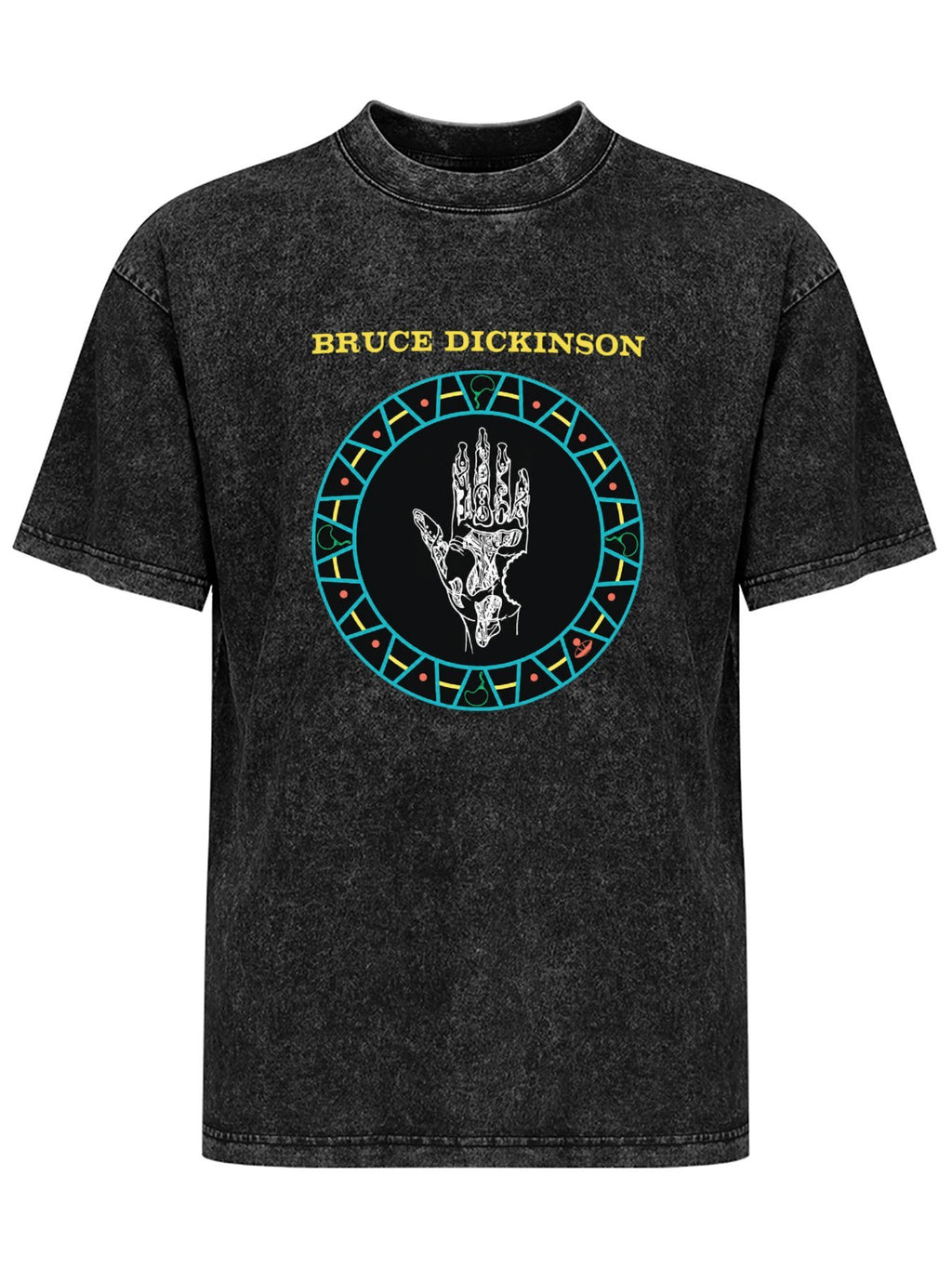 Bruce Dickinson Mechanical Hand Graphic T-Shirt