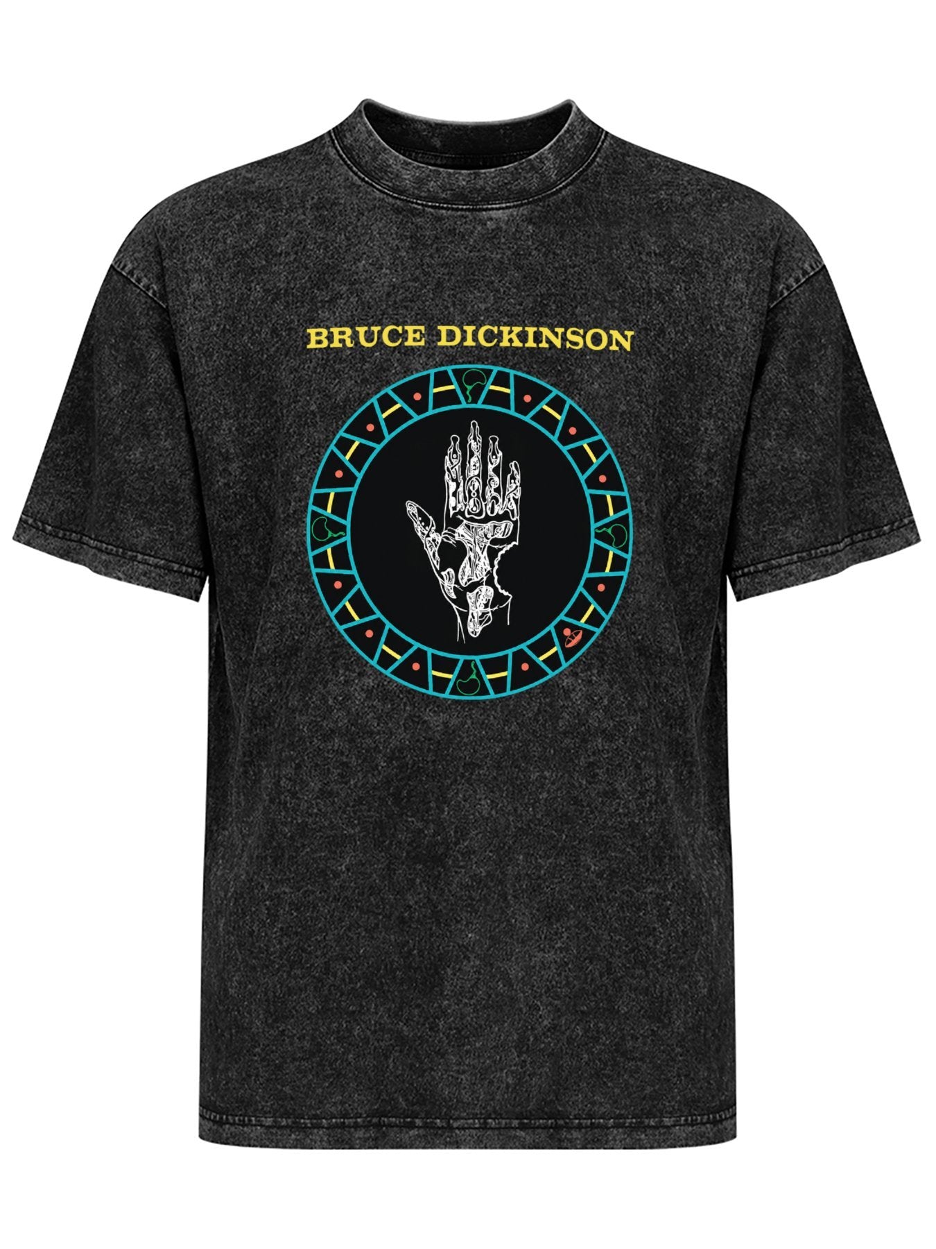 Bruce Dickinson Mechanical Hand Graphic T-Shirt