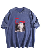 Fiona Apple Portrait Graphic Washed T-Shirt