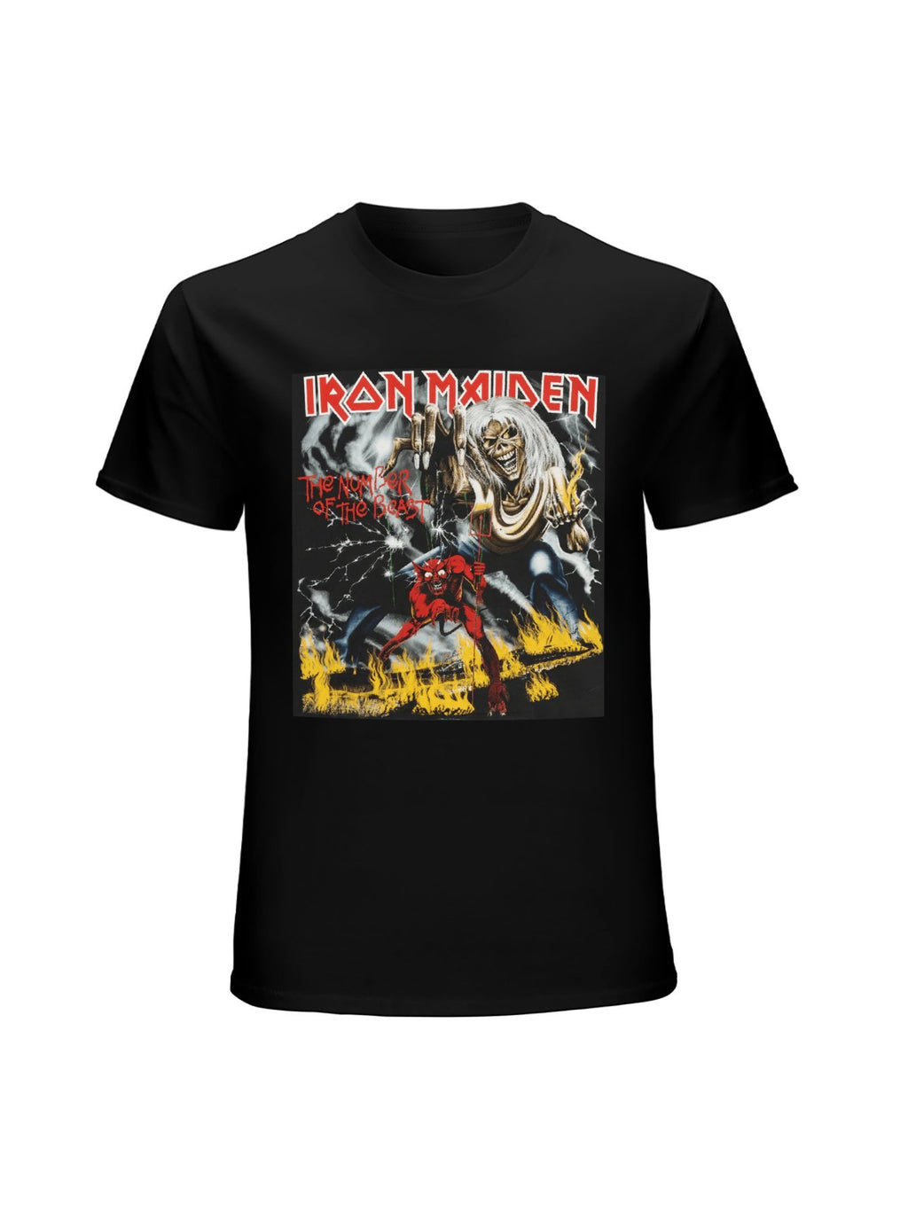 Iron Maiden Number Of The Beast Eddie Graphic T-Shirt