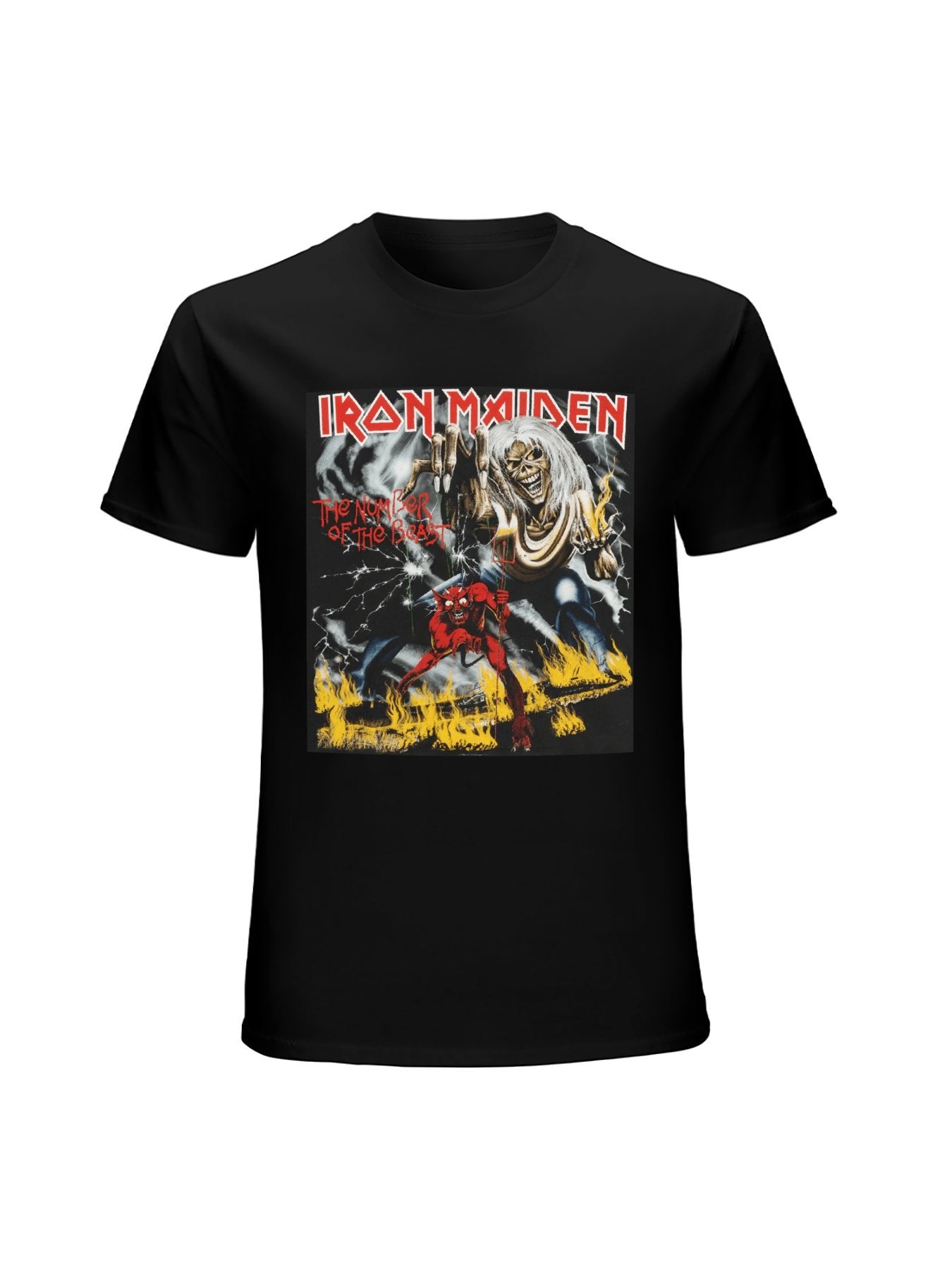 Iron Maiden Number Of The Beast Eddie Graphic T-Shirt