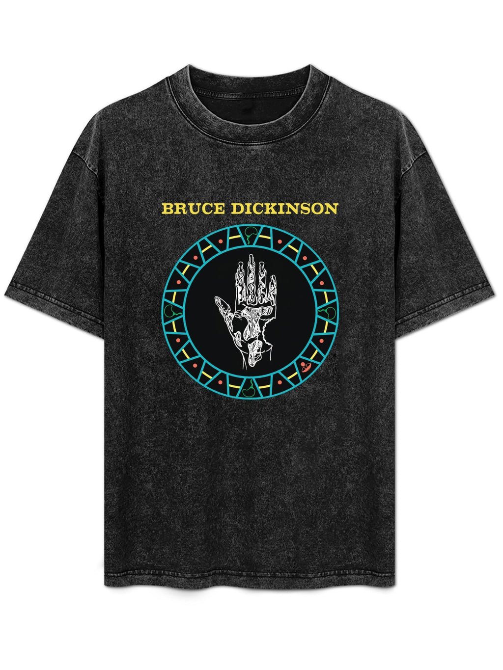 Bruce Dickinson Mechanical Hand Graphic T-Shirt