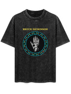 Bruce Dickinson Mechanical Hand Graphic T-Shirt