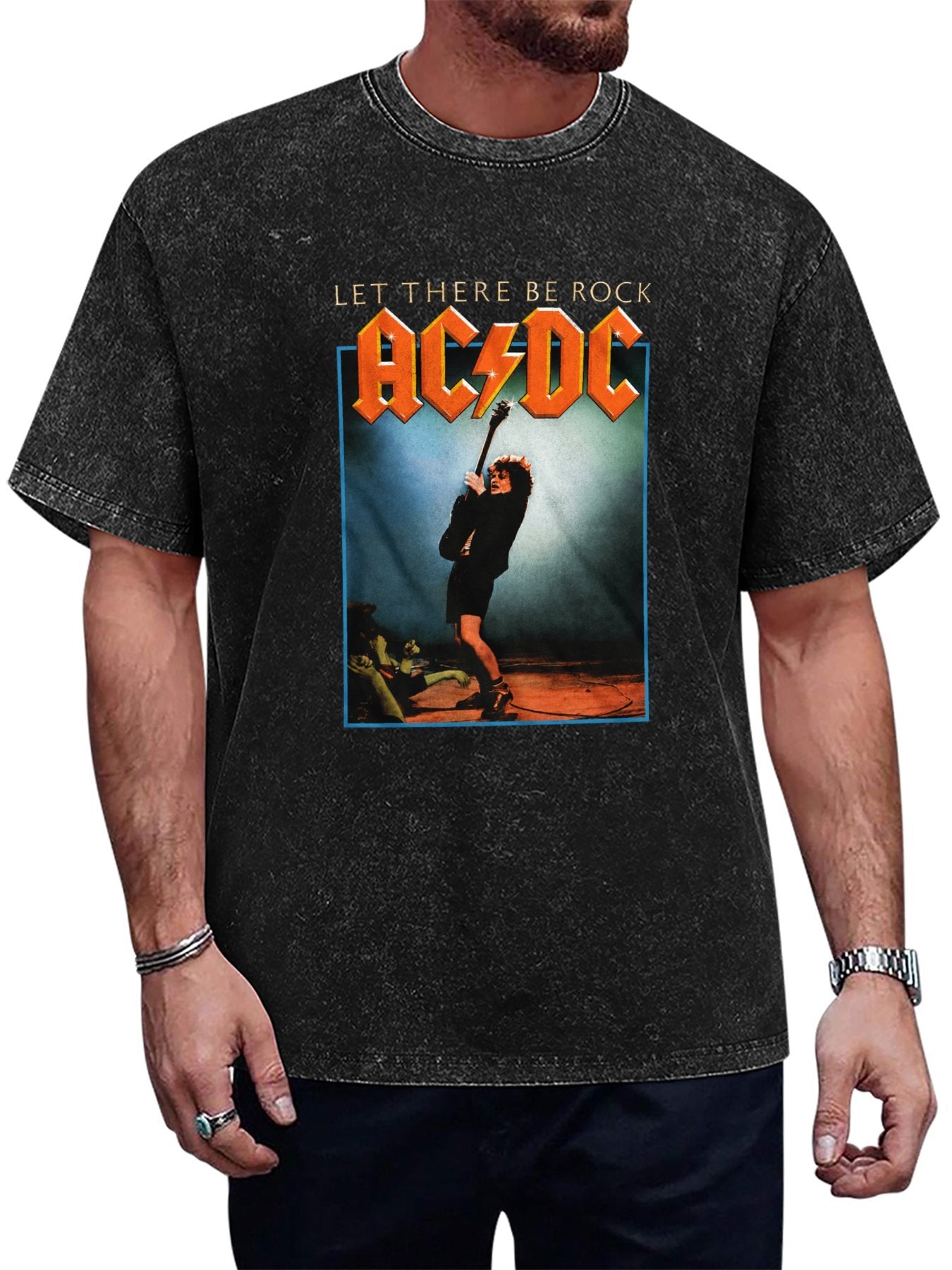 AC/DC Let There Be Rock Angus Young Graphic T-Shirt Main image